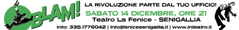 Blam! Spettacolo al Teatro La Fenice di Senigallia