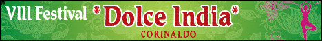 Festival Dolce India - 7, 8, 9 settembre 2018 - Corinaldo (AN)