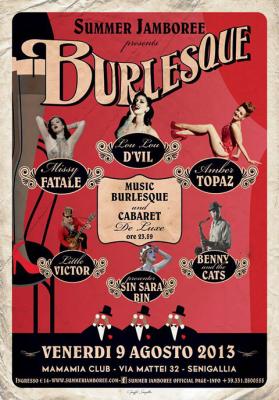 Burlesque Show e Cabaret al Summer Jamboree 2013