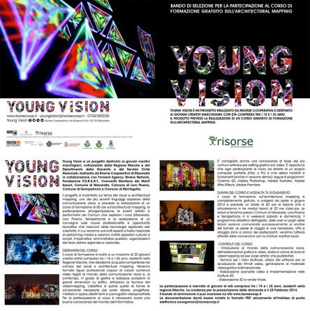 Young Vision. Corso di formazione gratuito