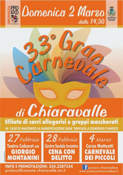 Gran Carnevale Chiaravalle 2014