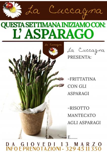 Questa Settimana Iniziamo con L'Asparago
