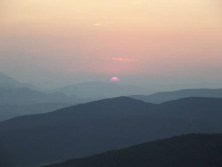 Escusione: Il tramonto dal Monte Conero