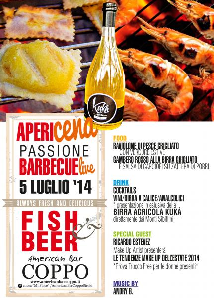 Aperi-Cena Passione Barbecue Live: Fish & Beer