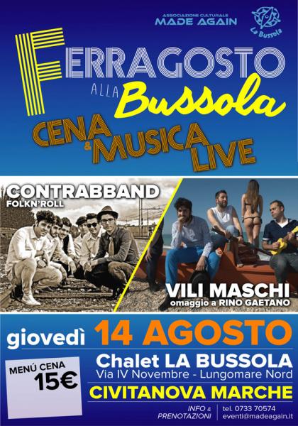 CONTRABBAND&VILI MASCHI live-Ferragosto 2014 Civitanova