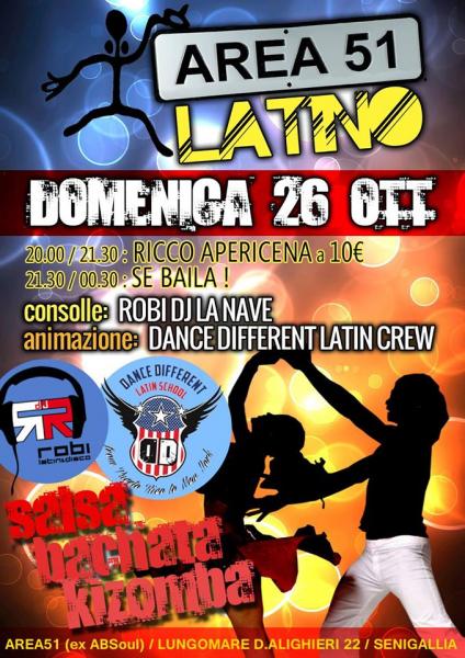 Domenica Latina @ AREA 51 by Dance Different