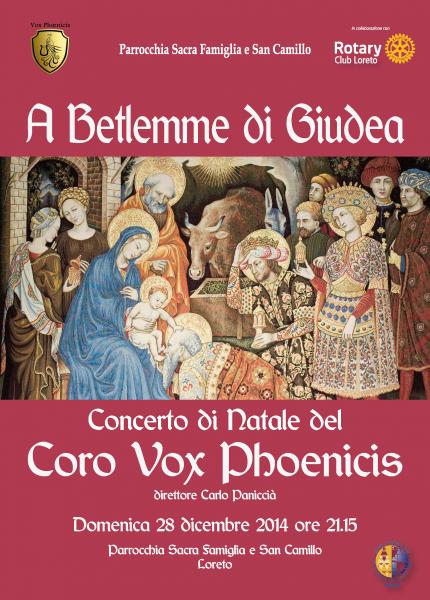 Concerto di Natale del coro Vox Phoenicis