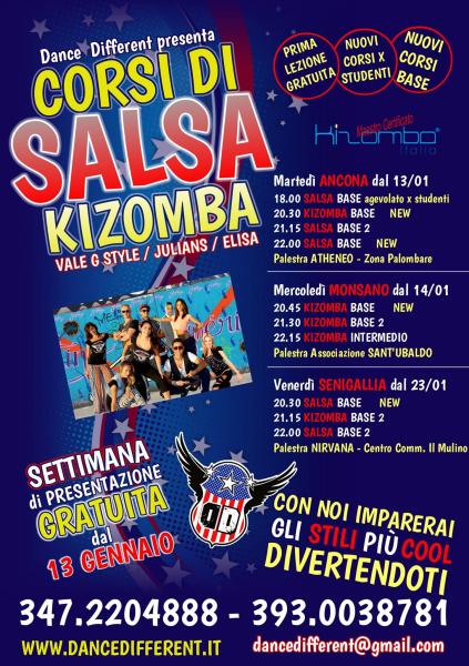 CORSI DI BALLO - Salsa, Kizomba, Bachata by DanceDifferent