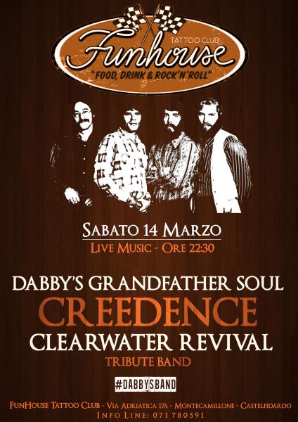 Dabby's Grandfather Soul - Creedence Clearwater Revival Tribute