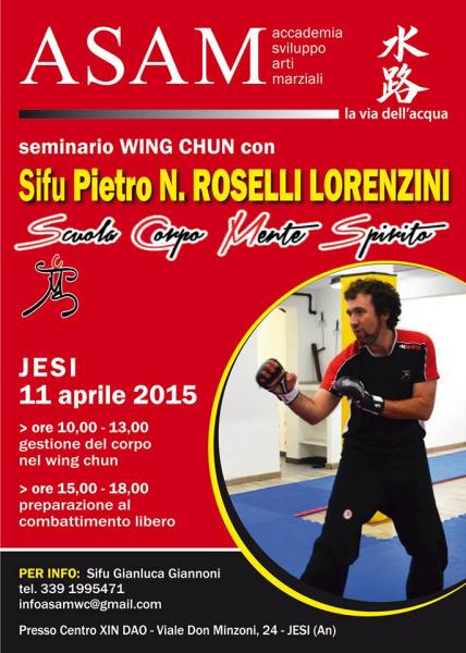 Seminario SiFu Pietro N. Roselli Lorenzini