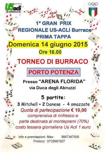 torneo di Burraco a Porto Potenza Picena
