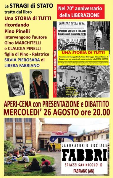 Le STRAGI DI STATO /// Presentazione del libro UNA STORIA DI TUTTI