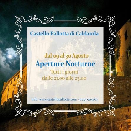Visite notturne al Castello Pallotta
