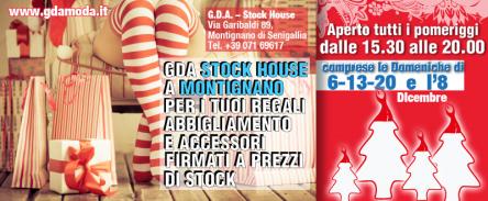 GDA Stock House: aperture natalizie