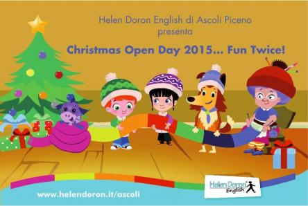 Helen Doron Ascoli Piceno vi invita al  Christmas Open Day 2015… Fun Twice!