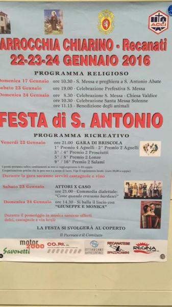 Festa di S.Antonio- Chiarino di Recanati