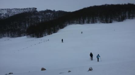 Ultima neve della stagione: escursione ai Pantani di Accumoli