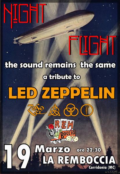 NIGHT FLIGHT - Led Zeppelin tribute