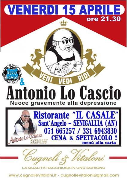 ANTONIO LO CASCIO @l Ristorante- Pizzeria IL CASALE - Sant'Angelo di SENIGALLIA(AN)