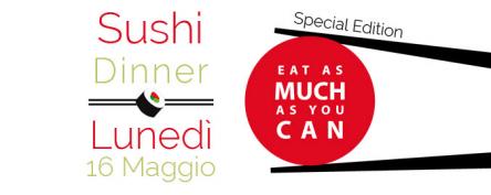 Sushi Dinner - Eat as Much as You Can