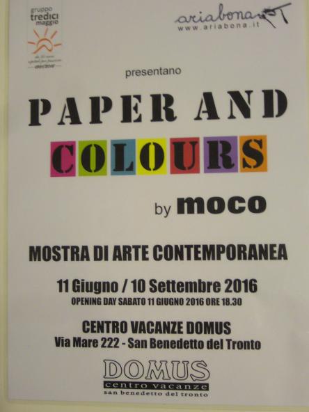 PAPER AND  COLOURS by Moco