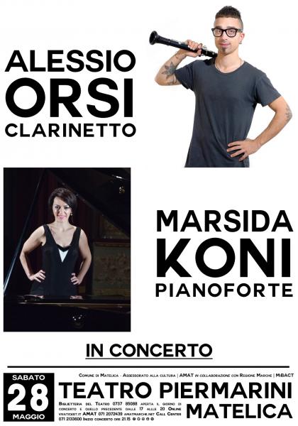 Alessio Orsi e Marsida Koni in concerto