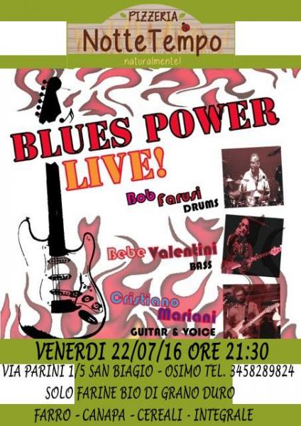 blues power in concerto a nottetempo