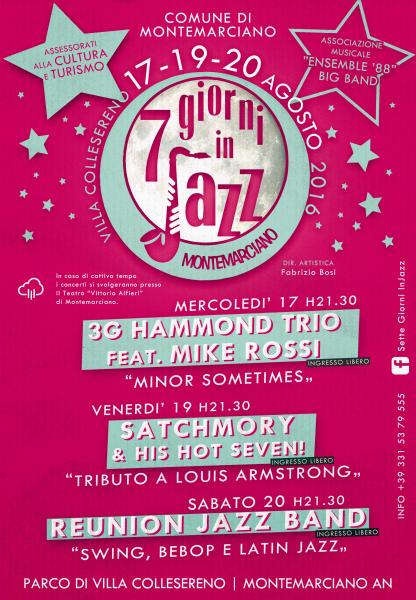 7 Giorni in Jazz - 2016