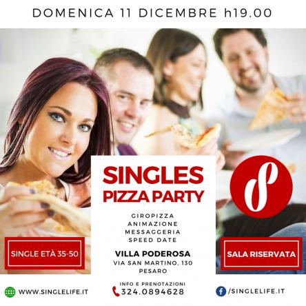 Singles Pizza Party a Pesaro