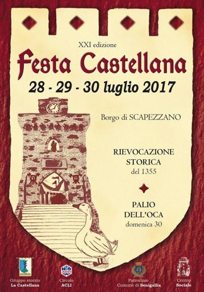 Festa Castellana 2017 a Scapezzano di Senigallia