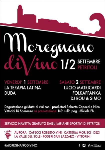 Moregnano DiVino 7° edizione - 1/2 Settembre 2017 Petritoli