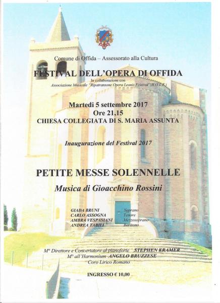 Petite Messe solennelle di G.Rossini