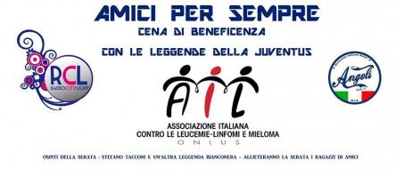 Cena Benefica con le Leggende della Juventus -10 Novembre