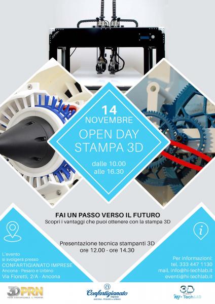 Open Day Stampa 3D