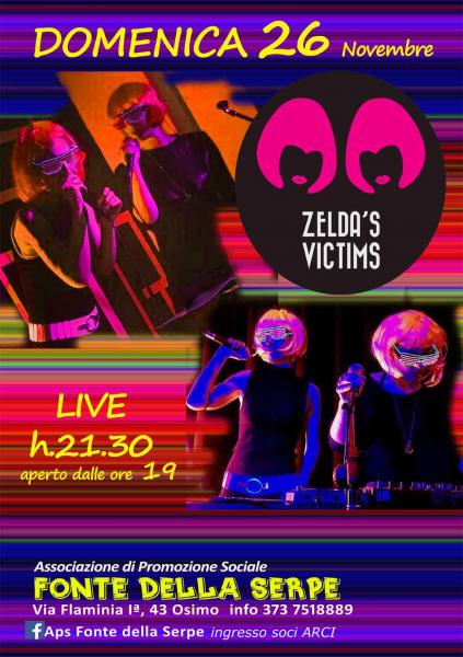 ZELDA'S VICTIMS LIVE