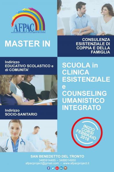 Master Triennale Abilitante in  Counseling