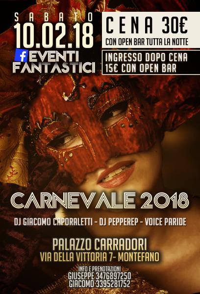Carnevale Fantastico 2018