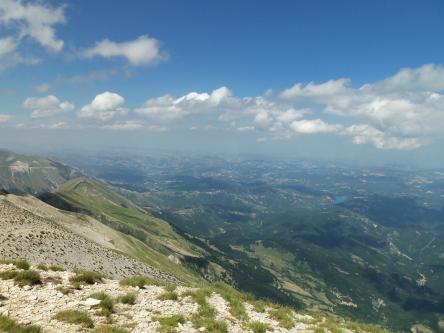 Monte Vettore: a 2.476 metri sul 