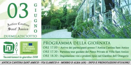 Incontriamoci in Giardino - Orangerie di Villa Sant`Amico
