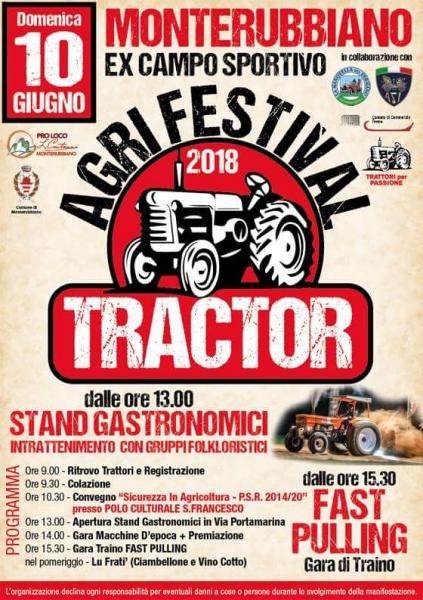 AGRIFESTIVAL TRACTOR 2018