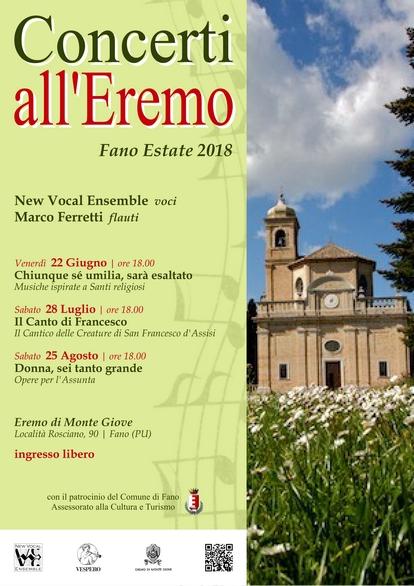 Concerti all'Eremo | Fano Estate 2018