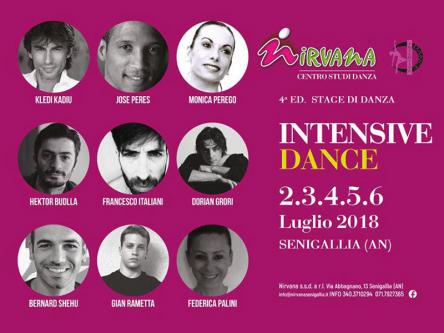 Eventi nazionali e internazionali di danza al Nirvana di Senigallia.
