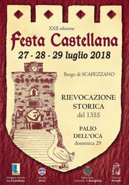 Festa Castellana 2018 a Scapezzano di Senigallia