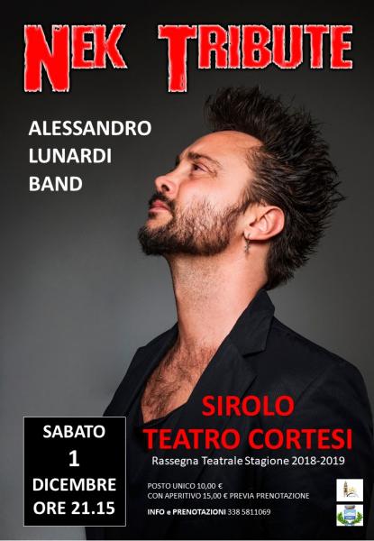 TRIBUTO A NEK Alessandro Lunardi Band