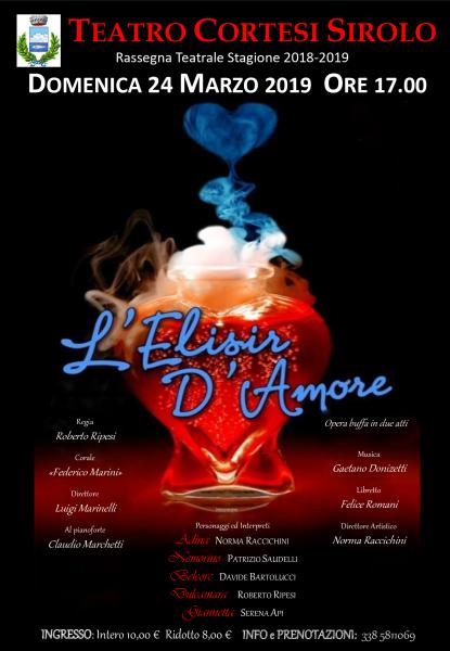 L'ELISIR D'AMORE - Opera di Gaetano Donizetti