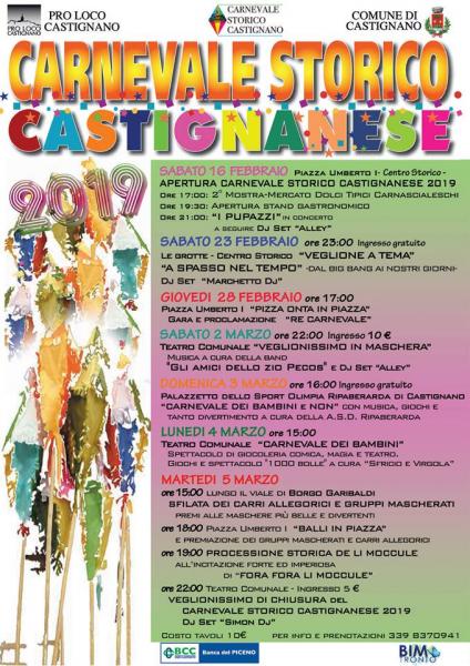 Carnevale Storico Castignanese 2019