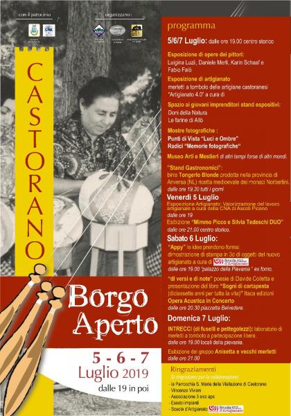 Castorano Borgo aperto 2019