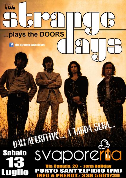 The Strange Days omaggio ai The Doors