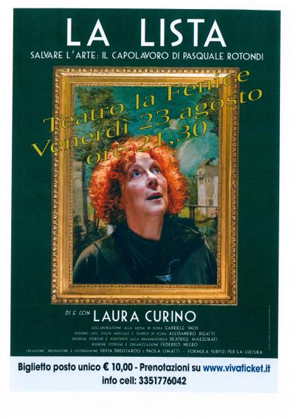 Teatro in Giallo  - Laura Curino in 