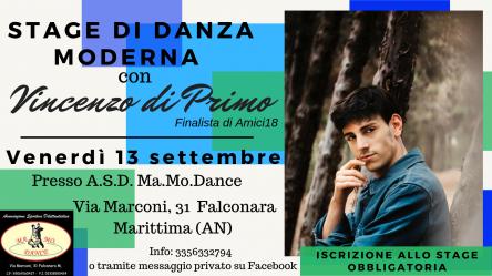 Stage con Vincenzo Di Primo